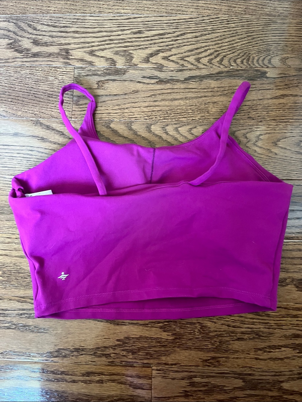 Halara Basic Padded Workout Cropped Low Support Tank Top - Size Medium - Picture 3 of 5